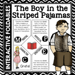 The Boy in the Striped Pajamas: Reading and Writing Interactive Notebook