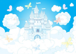 Download Free Graphicriver Magic Castle # butterfly ...