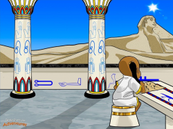 Moses grew up in the royal palace as Pharaoh's grandson. He ...