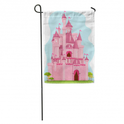 Amazon.com : Semtomn Garden Flag Princess of Cute Pink ...