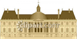 Realistic Golden Palace - Royalty Free Clipart Picture