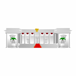 Clipart - Istana Presiden (Indonesian Presidential Palace)