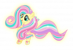Rainbow Power Fluttershy (commission) by xebck on DeviantArt | My ...