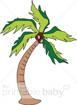 Palm Tree Clipart | Beach Baby Clipart