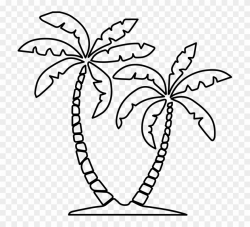 Drawn Palm Tree Palma - Palma Drawing Clipart (#3417324 ...