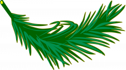 Clipart - Palm frond