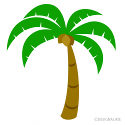 Simple Palm Tree Clipart Free Picture｜Illustoon