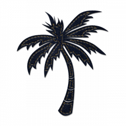 28+ Collection of Palm Tree Clipart Black And White No Background ...
