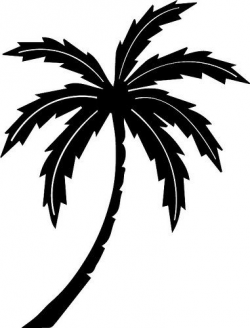 Palm Tree | Free SVG Cut Files | Palm tree outline, Tree ...
