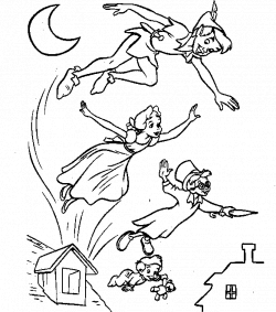 Peter-Pan | other coloring pages | Pinterest | Peter pans