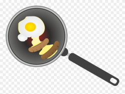 Frying Pan Pan Breakfast - Frying Pan Clipart (#1761855 ...