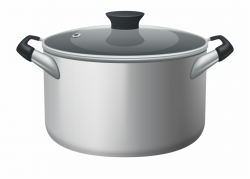 Stainless Steel Stock Pot With Glass Lid Png Clipart - Pot ...