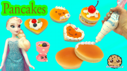 Whipple Frosting Happy Pancakes Craft Playset with Disney Frozen Queen Elsa  - Cookieswirlc Video