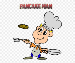 Pancake Man Recipe Pack - Make Breakfast Clip Art - Png ...