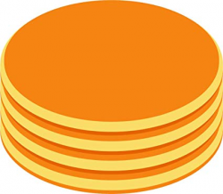 Amazon.com: Simple Yummy Breakfast Pancake Stack Cartoon ...