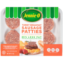 Lean Turkey Breakfast Sausage Patties | JENNIE-O® Product Info