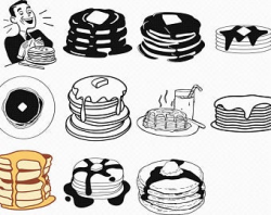 Pancakes svg | Etsy
