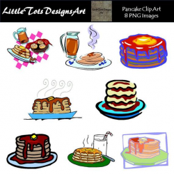 Pancake Clipart - pancakes, breakfast, syrup - Pancakes Clipart - PNG  Images - Personal and Commercial Use