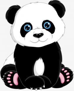 Cute Cartoon Panda, Panda, Animal, Cartoon PNG Image and Clipart for ...