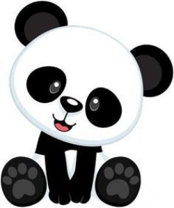 Image result for panda clipart with bow | let's party ...