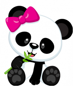 panda bow princess cute - Sticker by Danielle