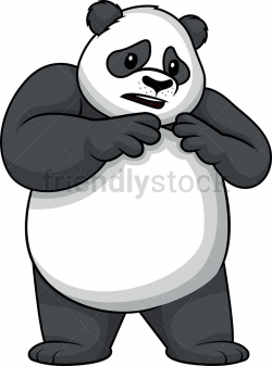 Scared Panda | Clipart Of Animals | Cartoon, Clip art ...