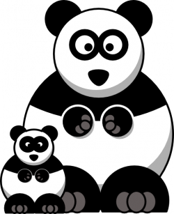 Panda Mkom Clip Art at Clker.com - vector clip art online ...