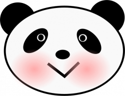 Mean Cartoon Panda Clipart