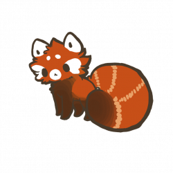28+ Collection of Cute Red Panda Drawing Chibi | High quality, free ...