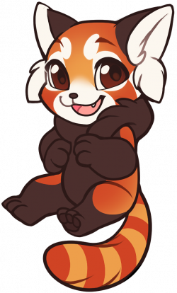 Furvilla Red Panda - Sticker · Furvilla · Online Store Powered by ...