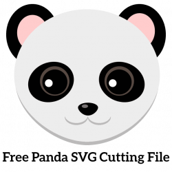 Free Panda SVG Cutting File for Electronic Cutters