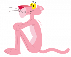 Pink Panther Drawing at GetDrawings.com | Free for personal use Pink ...