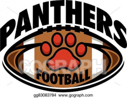 Vector Stock - Panthers football. Clipart Illustration ...