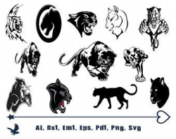 Panther clipart | Etsy