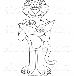 Panther Clipart reading 2 - 1024 X 1044 Free Clip Art stock ...