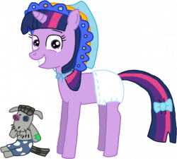 Cute Twilight Sparkle and Her Doll Smarty Pants by Mighty355 on ...