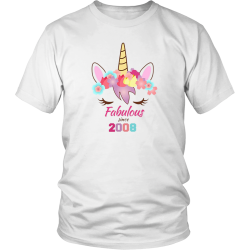 Unicorn Birthday Shirt 9th Birthday 10th Birthday 2008 | Pinterest ...