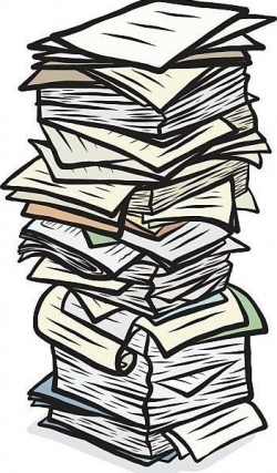 Stack Of Paper Clipart – Followershut Inside Stack Of Paper ...