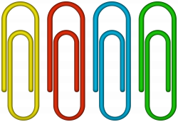 Colorful Paper Clips PNG Clipart Image | Gallery ...