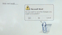 Clippy Microsoft Office Assistant paperclip Word 97 animated help  characters Windows 98 ME 2000
