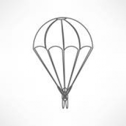 Parachute Clip Art - Royalty Free - GoGraph