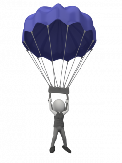 Parachute Parachuting Animation Stick figure Clip art - parachute ...