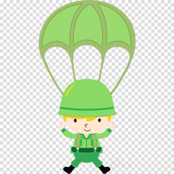 green cartoon clip art fictional character parachute clipart ...