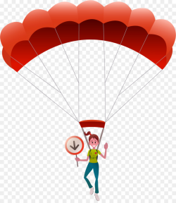 Hot Air Balloon Cartoon clipart - Parachute, Sports, Heart ...