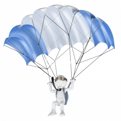 3d Businessman With a Parachute - Photos by Canva
