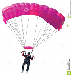 Download parachute pink clipart Le Parachute Parachuting
