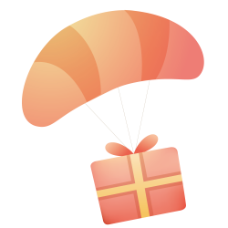 Gift Clip art - Gifts under the parachute 1000*1000 transprent Png ...