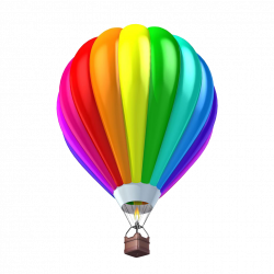 Hot air balloon Parachute Clip art - A colored hot air balloon 1024 ...