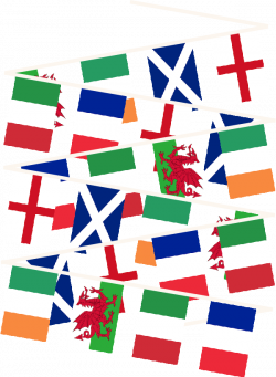 Buy 6 Nations Bunting | Six Nations Rugby Buntings | Greens of ...