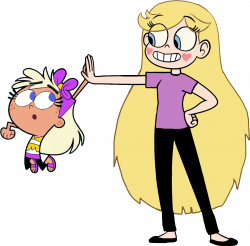 Image - Chloe carmichael and star butterfly.png | Fairly Odd Parents ...
